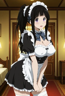 Moke P@treon Chitanda Eru (Maid) Sex (Hyouka)  千反田える (メイド) イチャラブエッチ (氷菓) 727Pics (Patreon) [AI Generated]