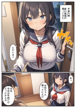 [Parutenon no utage] Imōto no oppai ga marudashi [AI Generated]