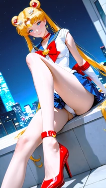 Levita.Visuals - Usagi Tsukino (AI Generated)