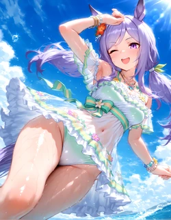 [umalewd] 新モデル水着マック交尾 [AI Generated]