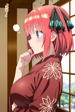 [ホシナ/ほしな] 中野二乃はイキまくった [AI Generated]