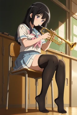 [ホシナ/ほしな] 高坂麗奈 快楽堕ち [AI Generated]