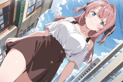 [ホシナ/ほしな] 酔へる姿は淫なる華 [AI Generated]