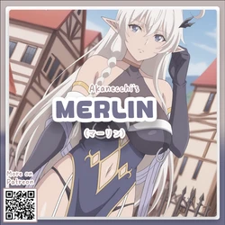 [Pixiv] (Merlin // マーリン | Rakudai Kenja no Gakuin Musou [AI Generated]