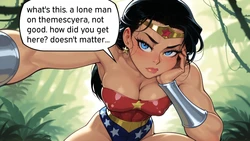 Wonder woman wants to be bred [AI Generated]
