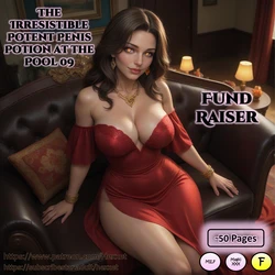 [Hexxet] The irresistible Potent Penis Potion at the pool 9 [AI generated]