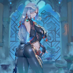 [SunGodManGa] Shenhe - Genshin Impact (Patreon) [AI Generated]