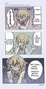 [8kCud] ScaSora + Hotaru-chan | ScaAether + Lumine-chan (Genshin impact) [English] [Itorio Fransuaza, Tsubomi Koubai]