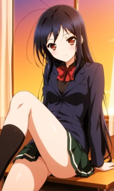 [MARU^^] Kuroyukihime／Kuroba Sayuki (Accel World) [AI Generated]