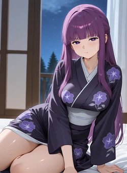 Zellu - Fern Yukata (AI Generated)