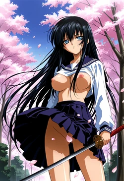 [Vonkler] Azuma Hazuki (Yami to Boushi to Hon no Tabibito) [AI Generated]