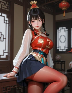 [燦夜] Da Qiao (AI Generated)