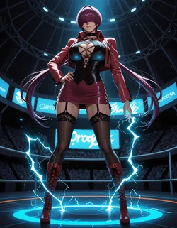 [燦夜] Orochi Shermie (AI Generated)