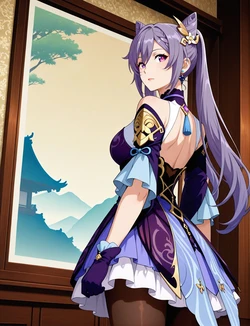 [嘎裡豬排] 刻晴 317p (Patreon)(Ai generated)