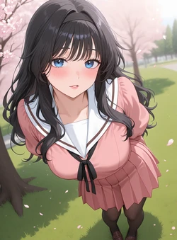 Zellu - Kaoruko Waguri (AI Generated)