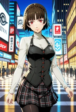Moke P@treon Niijima Makoto Love Sex (Persona5) 新島真 イチャラブエッチ (ペルソナ5) 598Pics (Patreon) [AI Generated]