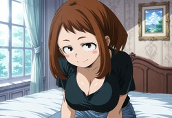 [Fran/Fran Kaslana] Ochako Uraraka - Boku no hero (95P) - Commission [AI Generated]