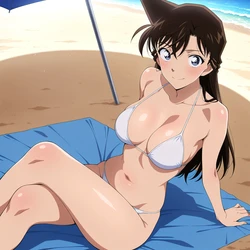 [FictionalEvil] Mouri Ran (Detective Conan) [AI Generated]