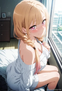 [AIusagichan] その着せ替え人形は恋をする 喜多川 海夢  My Dress Up Darling Marin Kitagawa [AI Generated]