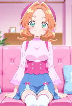 [チョコチョコタイム]【プリキュア】 明智あんな－眠りのあんな [AI Generated]