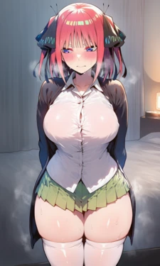 [Baobab_tree] Nino Nakano - The Quintessential Quintuplets (Patreon) [AI Generated]