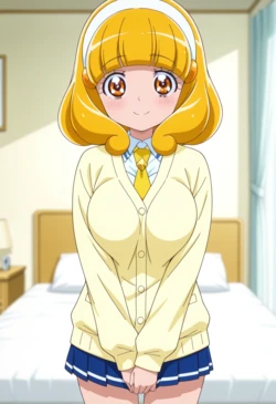 [チョコチョコタイム]【プリキュア】 スマプリ 黄瀬やよい [AI Generated]