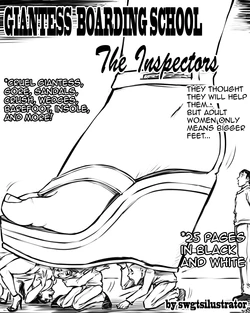 [SWGTSDRAWINGS] Giantess Boarding School 3 - The Inspectors