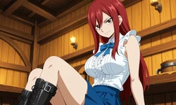 Fairy Tail-Erza Scarlet [Zenaai][AI Generated]