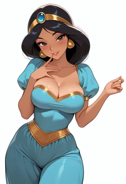 [Aliaaaaania] Jasmine (Disney's Aladdin) [AI Generated]