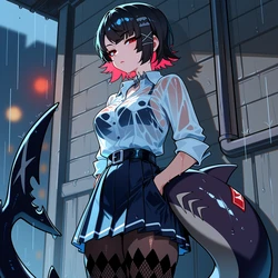[打工人]雨后小故事[ai generated]
