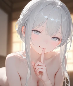 [misoya]-童话般的你开始了恋爱猛♂攻♀-[冬川花璃]-(AI Generated)   JK服+全裸