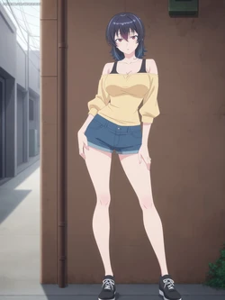 [artkoikoi] Umi Asanagi | I Made Friends with the Second Prettiest Girl in My Class (FULL) (Set 01) [AI Generated]
