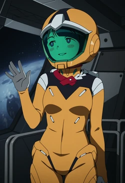 [kageno] Shiiko Sugai-Mobile Suit Gundam GQuuuuuuX [AI Generated]