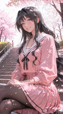Levita.Visuals - Kaoruko Waguri (AI Generated)