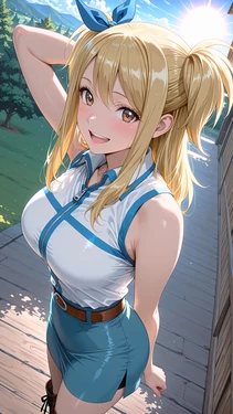 Levita.Visuals - Lucy Heartfilia (AI Generated)