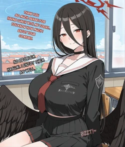[SnowBunnyWaifus ] (8 and above tiers) Sensei's lunch date with Hasumi turns sour... [AI Generated]
