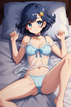 Sailor Mercury Nightie (Sailor Moon) [AI Generated]