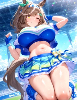 [umalewd] 新モデルチア+水着マチタン [AI Generated]