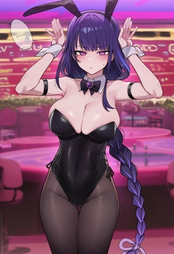 [Patreon] (kkoi) Raiden Shogun Bunny (AI Generated)