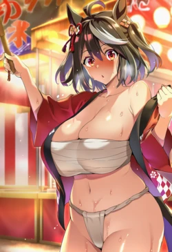 [コクオウ] キタサンブラック 祭り [AI Generated]