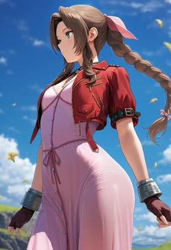 [Patreon] ( まろちん) Aerith Gainsborough (AI Generated)