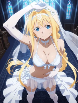 [Kurohime] アリス（ウェディングビキニ）[AI Generated]