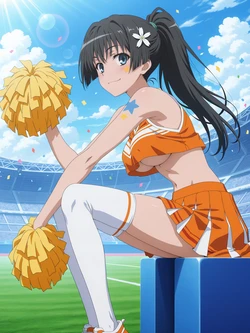 [Kurohime] 佐天涙子（チアリーダー）[AI Generated]