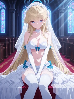[Kurohime] 飛鳥馬トキ（ウェディングビキニ）[AI Generated]