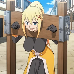 [420k ryujin] Darkness (KonoSuba) [AI Generated]