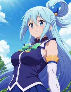 [azusa/azusa105] この素晴らしい世界に祝福を! アクア(255P) | KonoSuba – Aqua 255P [AI Generated]