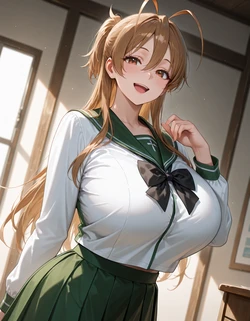 (mirai art) Miyamoto Rei 宮本麗 (highschool of the dead) [AI Generated]