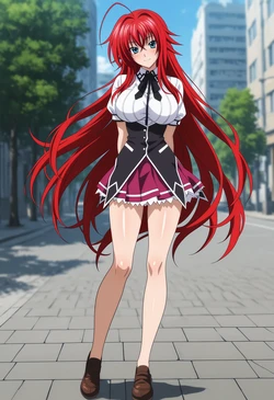 [釈迦釈迦ポテト-Nuvoro] Rias Gremory (Outfit2) [AI Generated]