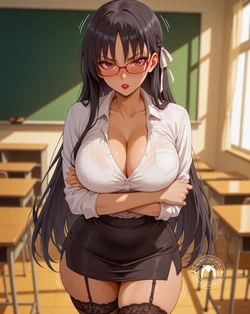 Patreon - Menkyo Animes - Horikita Suzune (From Youkoso Jitsuryoku Shijou Shugi no Kyoushitsu e) [AI GENERATED]