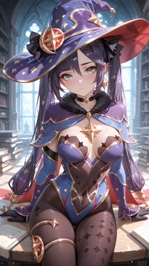 [Hajily] Mona(Genshin Impact) (Patreon) [AI Generated]